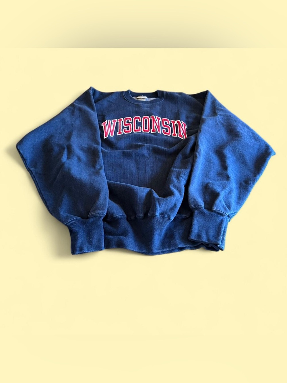 Vintage Wisconsin Badgers Steve & Barry’s Crewneck Sweatshirt Men’s 2XL Tall